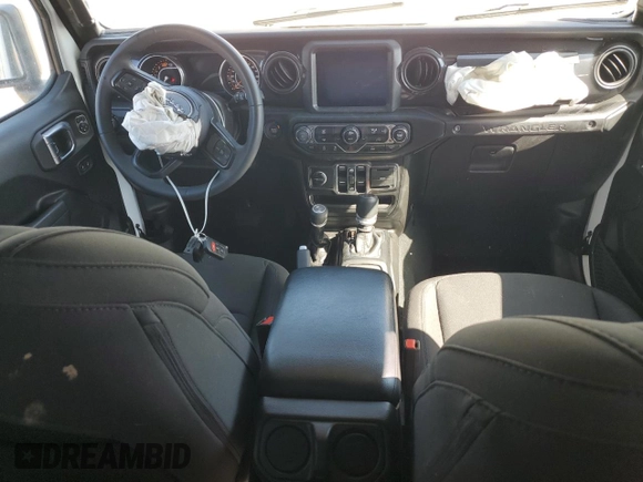 2023 Jeep Wrangler Sport Altitude with VIN 1C4HJXDG3PW623930, listed as a Copart auction lot 46733035 with 26,032 mi miles and Salvage Title. Bid and sale history available at DreamBid. Image 8.