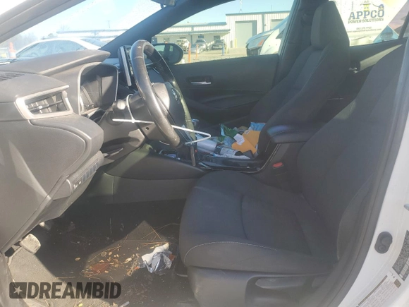 2021 Toyota Corolla Hatchback SE with VIN JTNB4MBEXM3104847, listed as a Copart auction lot 88339765 with 80,887 mi miles and Salvage Title. Bid and sale history available at carsss.com. Image 7.