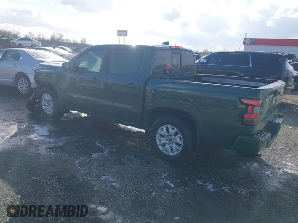 2022 Nissan Frontier SV with VIN 1N6ED1EJ9NN608138, listed as a IAAI auction lot 41486257 with 46,069 mi miles and . Bid and sale history available at DreamBid. Image 3.