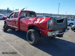 2006 Dodge Ram 2500 SLT with VIN 1D7KS28C46J151719, listed as a IAAI auction lot 41408155 with 1 mi miles. Bid and sale history available at carsss.com. Image 3.