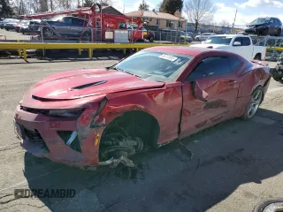 2016 Chevrolet Camaro 2SS with VIN 1G1FH1R73G0141270, listed as a Copart auction lot 46742695 with 32,834 mi miles and Salvage Title. Bid and sale history available at carsss.com. Image 1.