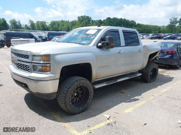 2014 Chevrolet Silverado 1500 LT with VIN 3GCUKREH1EG393931, listed as a IAAI auction lot 39801258 with 181,321 mi miles. Bid and sale history available at carsss.com. Image 20.