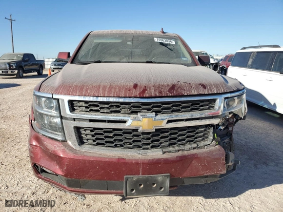 2018 Chevrolet Suburban LT with VIN 1GNSCHKC1JR261129, listed as a Copart auction lot 76963834 with 98,401 mi miles and Salvage Title. Bid and sale history available at carsss.com. Image 5.