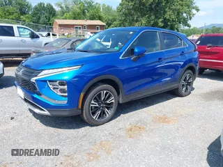 2025 Mitsubishi Eclipse Cross SE with VIN JA4ATWAA1SZ010745, listed as a IAAI auction lot 42744854 with 8,321 mi miles and . Bid and sale history available at DreamBid. Image 19.
