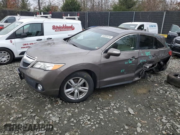 2013 Acura RDX Technology with VIN 5J8TB4H50DL013156, listed as a Copart auction lot 82024414 with 102,166 mi miles and Salvage Title. Bid and sale history available at DreamBid. Image 1.