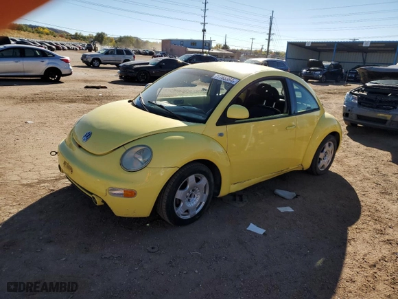1999 Volkswagen New Beetle GLS with VIN 3VWCA21C9XM405115, listed as a Copart auction lot 77765394 with NaN miles and Clean Title. Bid and sale history available at carsss.com. Image 1.