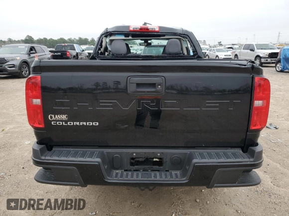 2022 Chevrolet Colorado 2WD Work Truck with VIN 1GCGSBEA3N1305726, listed as a Copart auction lot 45886235 with 31,105 mi miles and Clean title. Bid and sale history available at DreamBid. Image 6.