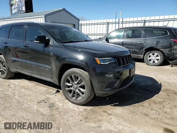 2019 Jeep Grand Cherokee High Altitude with VIN 1C4RJFCG5KC639198, listed as a Copart auction lot 46279795 with 75,359 mi miles and Salvage title. Bid and sale history available at DreamBid. Image 12.
