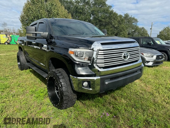 2017 Toyota Tundra 2WD Limited with VIN 5TFFW5F16HX225354, listed as a Copart auction lot 83751184 with 140,142 mi miles and Clean Title. Bid and sale history available at carsss.com. Image 1.
