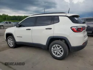 2017 Jeep Compass Sport с VIN 3C4NJDAB5HT620576, выставлен на аукционе Copart как лот 55347785 с пробегом 52 887 миль миль и Списание • Salvage title. История ставок и продаж доступна на DreamBid. Изображение 2.