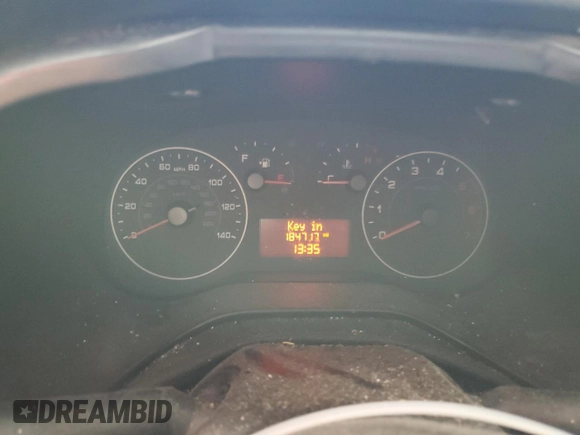 2018 Ram ProMaster City Cargo Tradesman with VIN ZFBERFAB3J6L44826, listed as a Copart auction lot 66806324 with 184,717 mi miles and Clean Title. Bid and sale history available at DreamBid. Image 13.