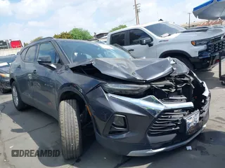 2021 Chevrolet Blazer LT z VIN 3GNKBCRS2MS563646, wystawiony jako IAAI lot #41906657 z przebiegiem Nie podano mil oraz . Historia ofert i sprzedaży dostępna na DreamBid. Obrazek 1.