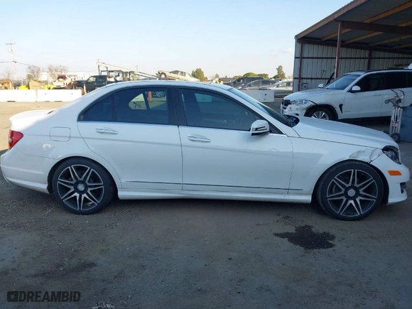2014 Mercedes-Benz C-Class C 250 Sport with VIN WDDGF4HB4EA902393, listed as a IAAI auction lot 41468045 with NaN miles. Bid and sale history available at carsss.com. Image 13.