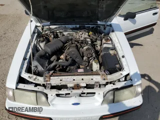 1989 Ford Mustang with VIN 1FABP44A5KF214843, listed as a Copart auction lot 74890984 with 65,601 mi miles and Clean title. Bid and sale history available at DreamBid. Image 11.