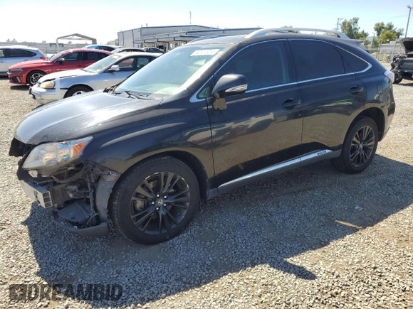 2011 Lexus RX 450h with VIN JTJBC1BAXB2034849, listed as a Copart auction lot 62915265 with 168,558 mi miles and Salvage title. Bid and sale history available at DreamBid. Image 1.