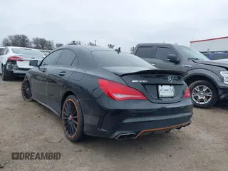 2016 Mercedes-Benz CLA 45 AMG with VIN WDDSJ5CB1GN338316, listed as a IAAI auction lot 41583580 with 69,855 mi miles and . Bid and sale history available at DreamBid. Image 3.