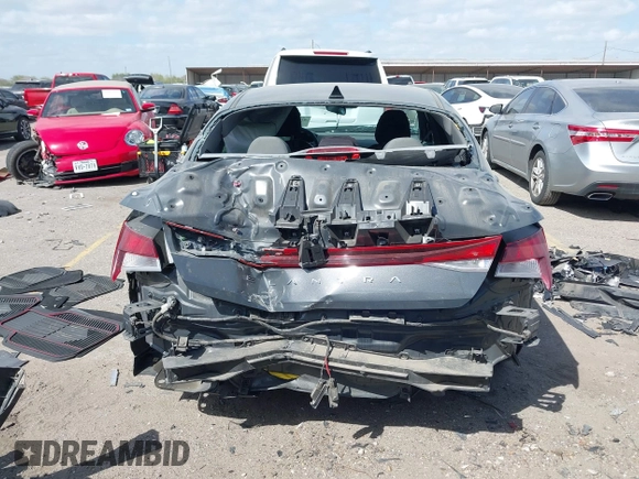 2023 Hyundai Elantra SEL with VIN KMHLM4AG8PU587891, listed as a IAAI auction lot 41825381 with Not provided miles and . Bid and sale history available at DreamBid. Image 16.