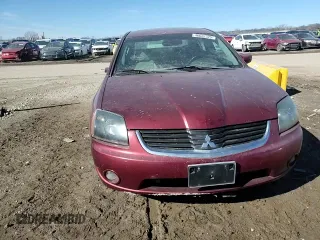 2007 Mitsubishi Galant GTS with VIN 4A3AB56S97E077254, listed as a Copart auction lot 46622325 with 206,331 mi miles and Salvage Title. Bid and sale history available at carsss.com. Image 11.