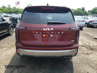 2023 Kia Telluride EX X-Line with VIN 5XYP3DGCXPG341343, listed as a Copart auction lot 60147165 with 29,990 mi miles and Salvage title. Bid and sale history available at DreamBid. Image 6.