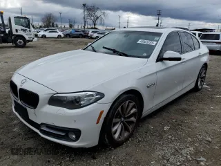 2015 BMW 5 Series 528i with VIN WBA5A5C55FD514481, listed as a Copart auction lot 48963205 with 120,216 mi miles and Clean Title. Bid and sale history available at carsss.com. Image 1.