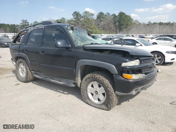 2003 Chevrolet Tahoe LT with VIN 1GNEK13Z73R243537, listed as a Copart auction lot 47000435 with 0 mi miles and Salvage Title. Bid and sale history available at carsss.com. Image 4.