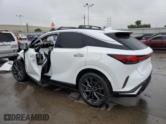 2023 Lexus RX with VIN 2T2BAMCA9PC027100, listed as a Copart auction lot 65670923 with 0 mi miles. Bid and sale history available at carsss.com. Image 2.
