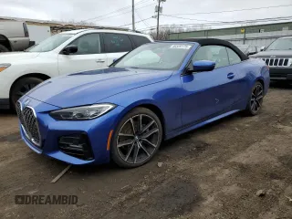 2023 BMW 4 Series 430i xDrive with VIN WBA43AT09PCM21604, listed as a Copart auction lot 49326175 with 15,305 mi miles and Salvage Title. Bid and sale history available at DreamBid. Image 1.