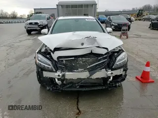 2021 Mercedes-Benz C 300 with VIN W1KWF8DBXMR647273, listed as a Copart auction lot 45994005 with 47,550 mi miles and Salvage Title. Bid and sale history available at DreamBid. Image 14.