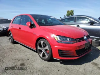 2016 Volkswagen Golf GTI S w/Performance Pkg with VIN 3VW447AU7GM021271, listed as a Copart auction lot 70221943 with 67,581 mi miles. Bid and sale history available at carsss.com. Image 4.