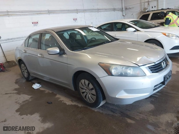 2010 Honda Accord Sdn LX with VIN 1HGCP2F31AA076605, listed as a IAAI auction lot 41933871 with 289,642 mi miles. Bid and sale history available at carsss.com. Image 1.