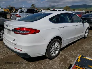 2019 Ford Fusion Hybrid SE with VIN 3FA6P0LU9KR201909, listed as a Copart auction lot 46178173 with 158,652 mi miles. Bid and sale history available at carsss.com. Image 3.
