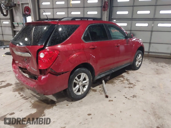 2013 Chevrolet Equinox LT with VIN 2GNALDEK5D6257821, listed as a IAAI auction lot 41709959 with 138,744 mi miles. Bid and sale history available at carsss.com. Image 4.