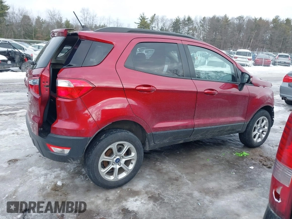 2019 Ford EcoSport SE z VIN MAJ6S3GL4KC296248, wystawiony jako IAAI lot #41630714 z przebiegiem 96 878 mil mil oraz . Historia ofert i sprzedaży dostępna na DreamBid. Obrazek 13.