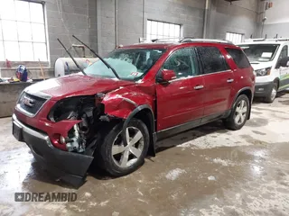 2011 GMC Acadia SLT1 with VIN 1GKKVRED3BJ332557, listed as a IAAI auction lot 41469715 with 201,252 mi miles and . Bid and sale history available at DreamBid. Image 2.