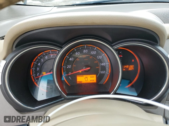 2010 Nissan Murano SL with VIN JN8AZ1MW5AW118904, listed as a Copart auction lot 64274304 with 149,190 mi miles and Salvage Title. Bid and sale history available at carsss.com. Image 9.