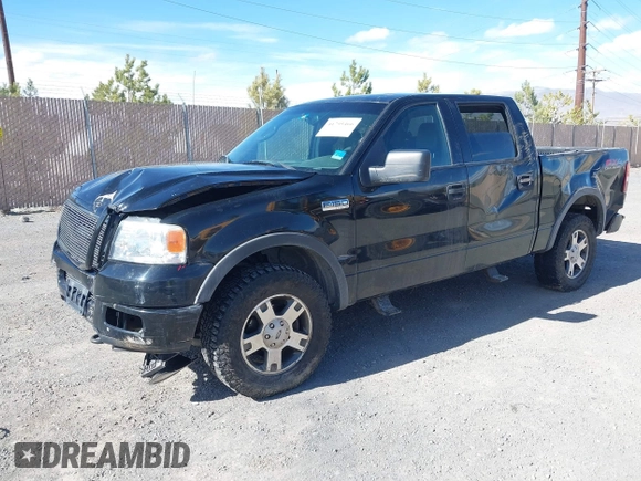 2004 Ford F-150 XLT with VIN 1FTPW14504KB31173, listed as a IAAI auction lot 41795466 with 192,950 mi miles. Bid and sale history available at carsss.com. Image 2.