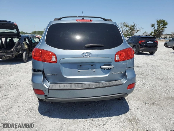 2009 Hyundai Santa Fe GLS with VIN 5NMSG13D99H322528, listed as a Copart auction lot 52253615 with 189,974 mi miles and Clean Title. Bid and sale history available at carsss.com. Image 6.