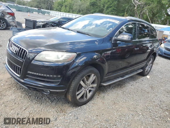 2015 Audi Q7 Premium Plus with VIN WA1LGAFE7FD005306, listed as a Copart auction lot 56751455 with 103,688 mi miles and Clean Title. Bid and sale history available at DreamBid. Image 1.