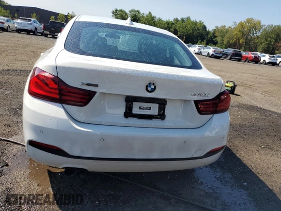 2020 BMW 4 Series 430i xDrive with VIN WBA4J3C01LCD21785, listed as a Copart auction lot 69656414 with 54,460 mi miles and Salvage title. Bid and sale history available at DreamBid. Image 6.