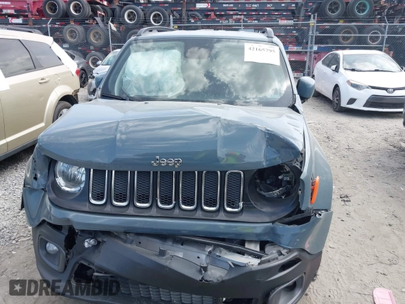 2018 Jeep Renegade Latitude с VIN ZACCJABB0JPH61945, выставлен на аукционе IAAI как лот 42165795 с пробегом Не указан миль и . История ставок и продаж доступна на DreamBid. Изображение 11.