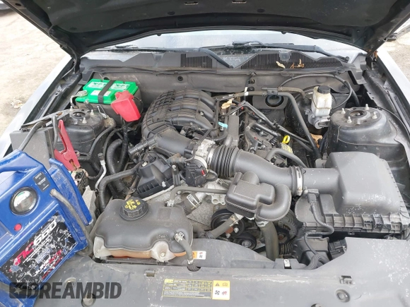 2011 Ford Mustang V6 with VIN 1ZVBP8AM9B5134934, listed as a IAAI auction lot 41417021 with 67,413 mi miles and . Bid and sale history available at carsss.com. Image 10.