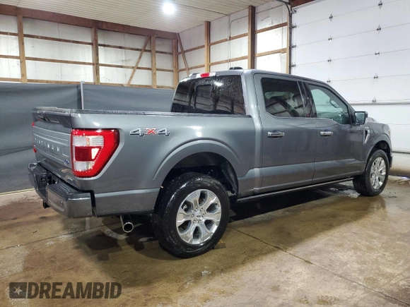 2023 Ford F-150 XL with VIN 1FTFW1E88PFB71521, listed as a Copart auction lot 63501725 with 68,387 mi miles and Clean title. Bid and sale history available at DreamBid. Image 3.