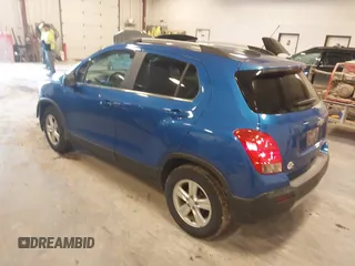 2015 Chevrolet Trax LT with VIN KL7CJLSB2FB216338, listed as a IAAI auction lot 41864251 with 174,664 mi miles. Bid and sale history available at carsss.com. Image 3.