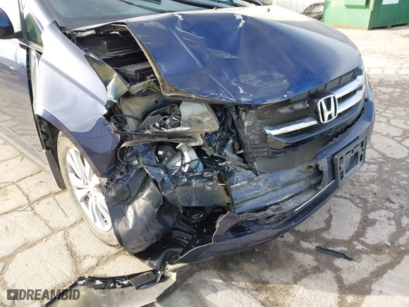 2016 Honda Odyssey EX with VIN 5FNRL5H48GB094868, listed as a IAAI auction lot 41449554 with 63,166 mi miles. Bid and sale history available at carsss.com. Image 6.