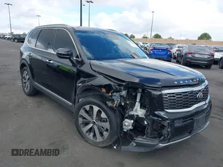 2021 Kia Telluride S with VIN 5XYP64HC1MG101003, listed as a IAAI auction lot 42248616 with 146,960 mi miles and . Bid and sale history available at DreamBid. Image 1.
