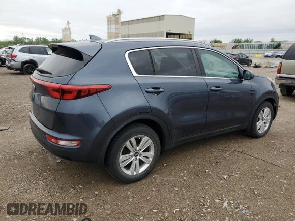 2017 Kia Sportage LX with VIN KNDPM3AC0H7292135, listed as a Copart auction lot 54866225 with 85,790 mi miles and Clean Title. Bid and sale history available at DreamBid. Image 3.