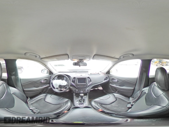 2020 Jeep Cherokee Latitude Plus with VIN 1C4PJLLB6LD586095, listed as a Copart auction lot 43996165 with 106,381 mi miles and Salvage Title. Bid and sale history available at carsss.com. Image 14.
