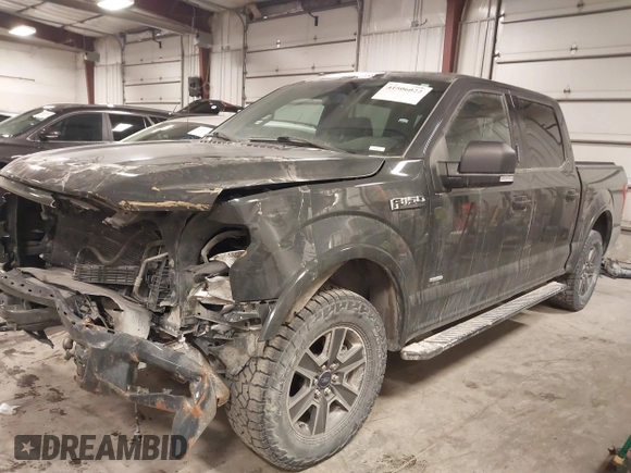 2017 Ford F-150 XL with VIN 1FTEW1EP3HKD25225, listed as a IAAI auction lot 41506022 with 106,071 mi miles. Bid and sale history available at carsss.com. Image 17.