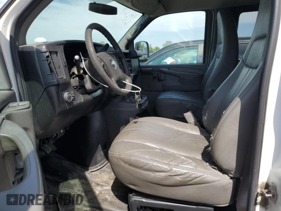 2012 Chevrolet Express Passenger LS with VIN 1GAWGPFG8C1172416, listed as a Copart auction lot 55039425 with 59,542 mi miles and Clean title. Bid and sale history available at DreamBid. Image 7.