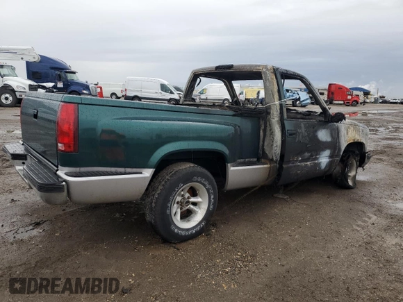 1996 Chevrolet Silverado 1500 with VIN 1GCEC14R1TZ150887, listed as a Copart auction lot 88753285 with Not Provided miles and Non Repairable. Bid and sale history available at DreamBid. Image 3.